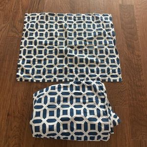 Potterybarn teen duvet and pillow sham